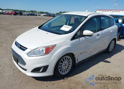2013 Ford C-Max Hybrid Se from USA, damaged, VIN 1FADP5AU6DL524825